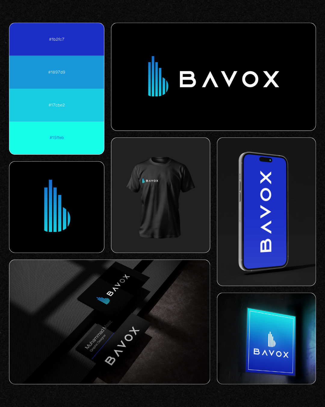 Bavox brand identity system by Verensoft